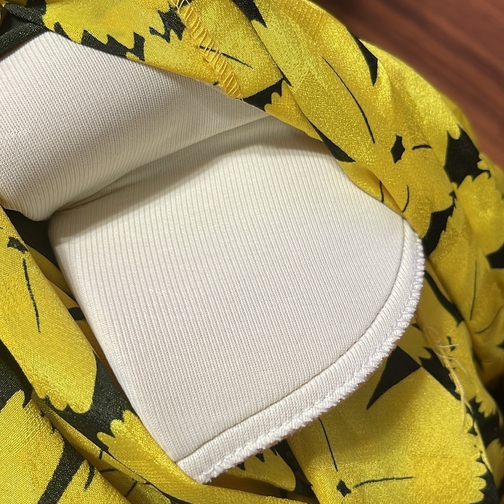 Vintage Cliche New York Paris floral wrap dress 16 - Picture 6 of 11